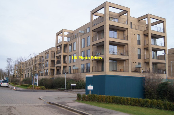 Photo 6"x4" Open plan balconies - Lime Avenue Trumpington c2015