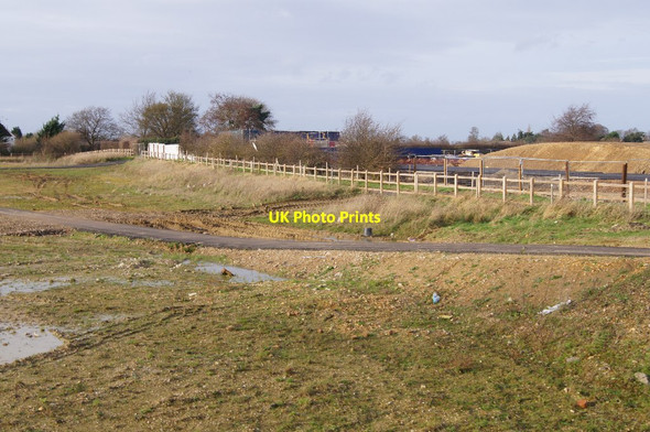 Photo 6"x4" Footpath towards Trumpington Trumpington c2015