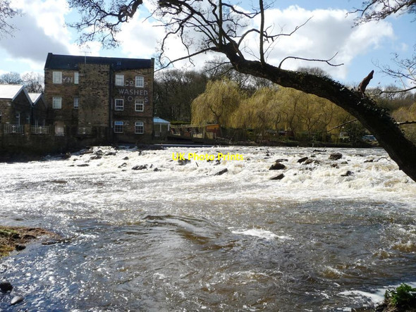Photo 6"x4" Weir no longer at Hirst Mill Shipley\/SE1437 c2016