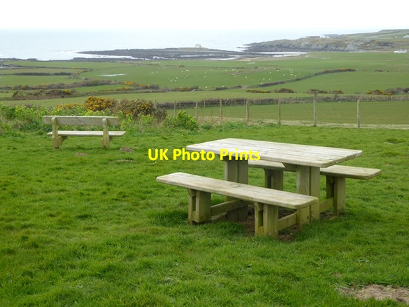 Photo 6"x4" Picnic site at Allt Fawr Aberffraw c2016