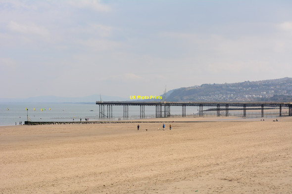 Photo 6"x4" Colwyn Bay beach Colwyn Bay\/Bae Colwyn c2016