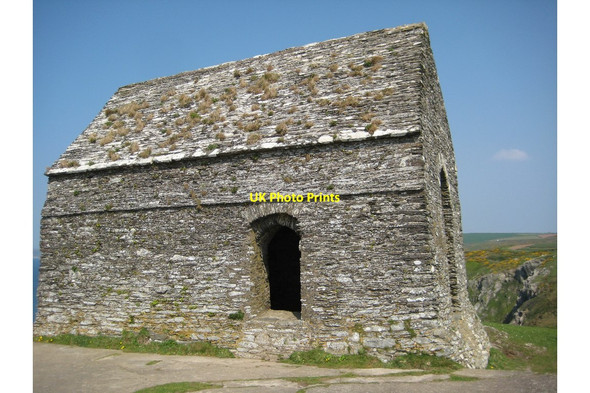 Photo 6"x4" Chapel on Rame Head Rame\/SX4249 c2011