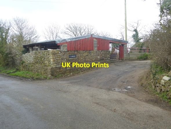 Photo 6"x4" Barn at Y Gorlan Capel Mawr c2016