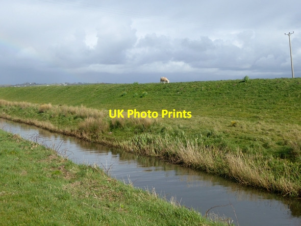 Photo 6"x4" North Side Drain, Afon Cefni Capel Mawr c2016