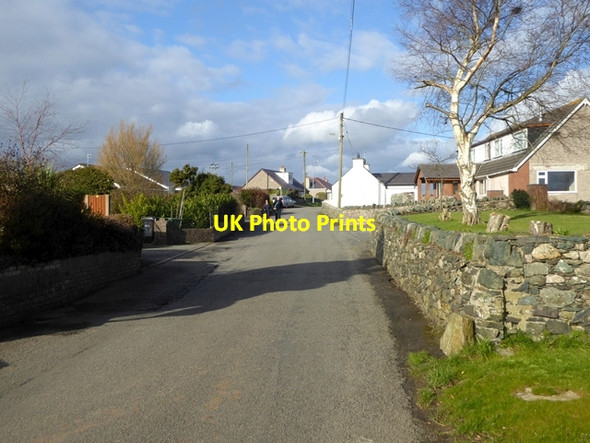 Photo 6"x4" Village street in Dwyran Dwyran c2016 P1