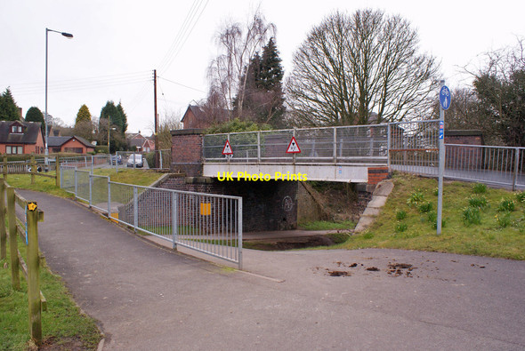 Photo 6"x4" Former railway bridge Biddulph c2016