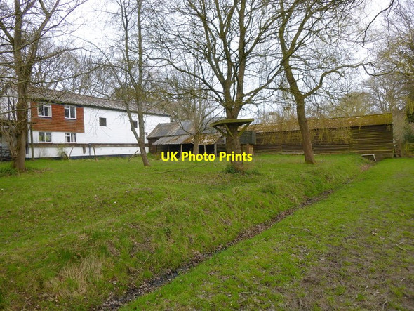 Photo 6"x4" Buildings at Old Springfield Farm Colgate c2016