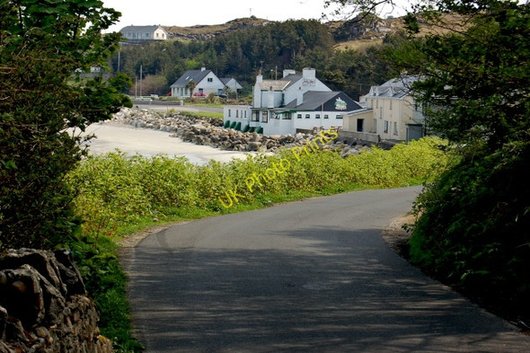 Photo 6"x4" Aranmore Island - Main coastal road to Aphort Leabgarrow c2008