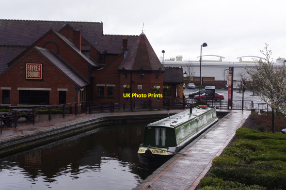 Photo 6"x4" Bentley Bridge Moorings Wolverhampton c2016