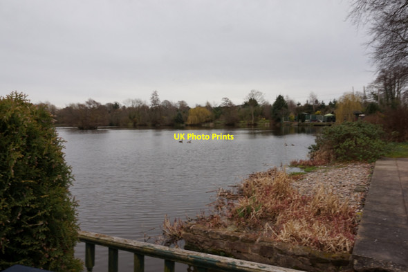 Photo 6"x4" Pond at Rosehill Rosehill\/SJ6630 c2016