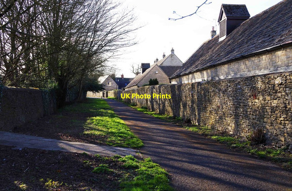 Photo 6"x4" Farm Mill Lane, Witney, Oxon Witney c2016