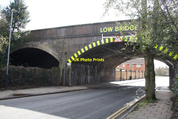 Photo 6"x4" Railway bridge CNN\/1 over Attleborough Road Nuneaton c2016