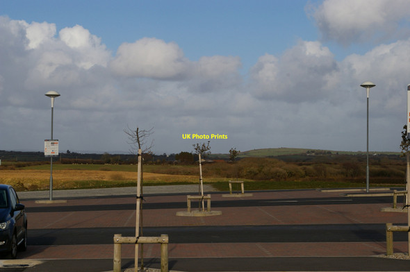 Photo 6"x4" View east from Cornwall Services, off the A30 near Roche Mount Pleasant\/SX0062 c2016