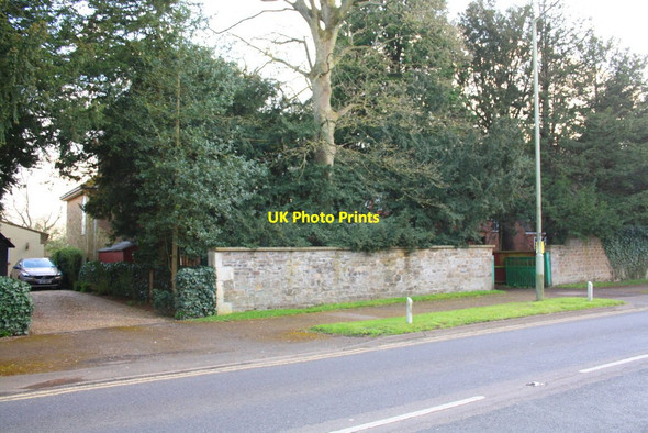 Photo 6"x4" Stone wall beside Stamford Road Oakham\/SK8509 c2016