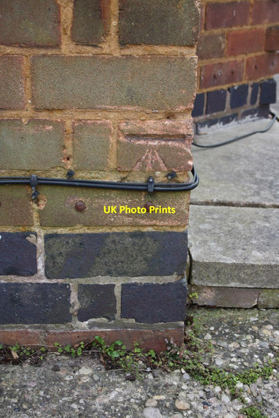 Photo 6"x4" Benchmark on #150 Attleborough Road Nuneaton c2016