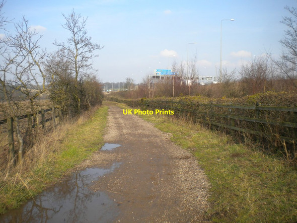Photo 6"x4" Bridleway south of Oldmoor Wood (3) Strelley c2016