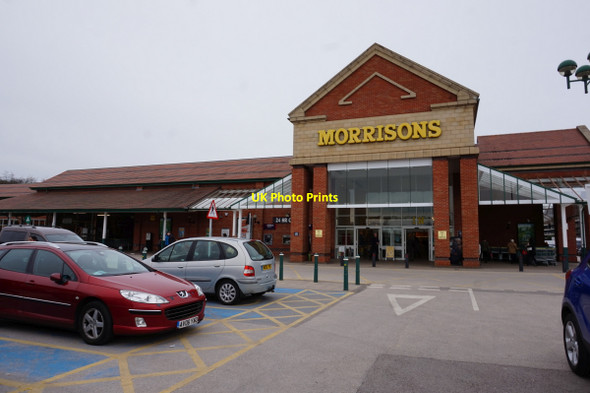 Photo 6"x4" Morrisons, Newcastle-under-Lyme Newcastle-under-Lyme c2016