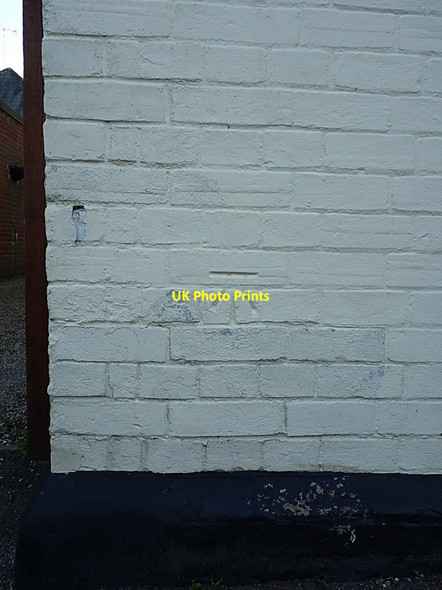 Photo 6"x4" OS benchmark - Coggeshall, 46 East Street Coggeshall c2016