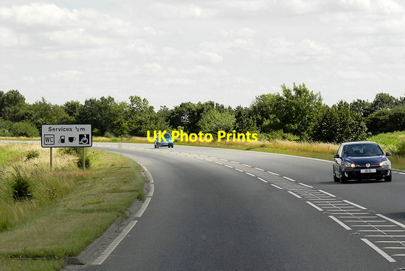 Photo 6"x4" Eastbound A17 Sutterton c2015