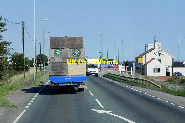 Photo 6"x4" Westbound A17 at Fosdyke Bridge Fosdyke Bridge c2015