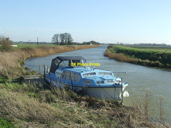Photo 6"x4" Moored Boat Mile End\/TL6083 c2016