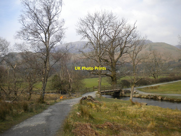 Photo 6"x4" Footbridge over Buttermere Dubs Buttermere\/NY1717 c2016