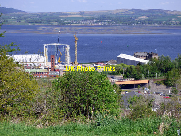 Photo 6"x4" Ferguson Marine shipyard reconstruction Port Glasgow c2016