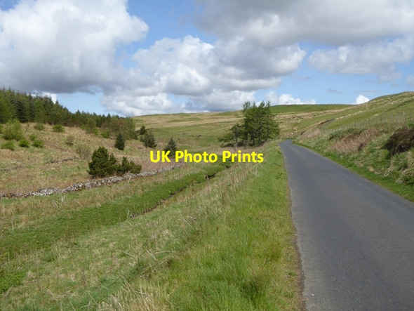 Photo 6"x4" B711 and Bellendean Burn Bellendean Rig c2016