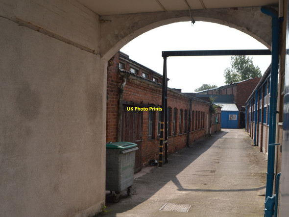 Photo 6"x4" Factory yard in Upper Villiers Street Wolverhampton c2016