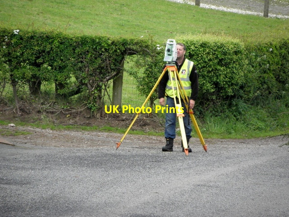 Photo 6"x4" Surveyor, Eskragh Garvaghy c2016