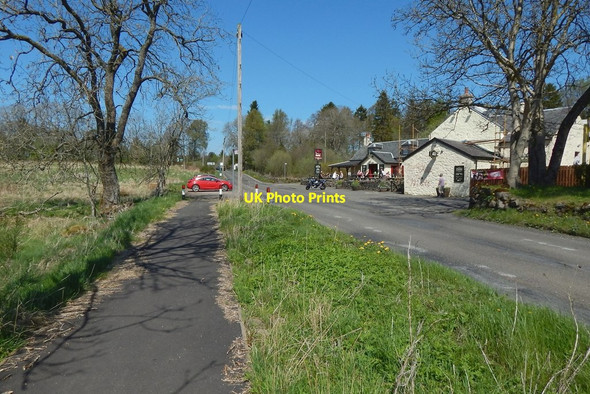Photo 6"x4" Path opposite the Carbeth Inn Blanefield\/NS5579 c2016 P1