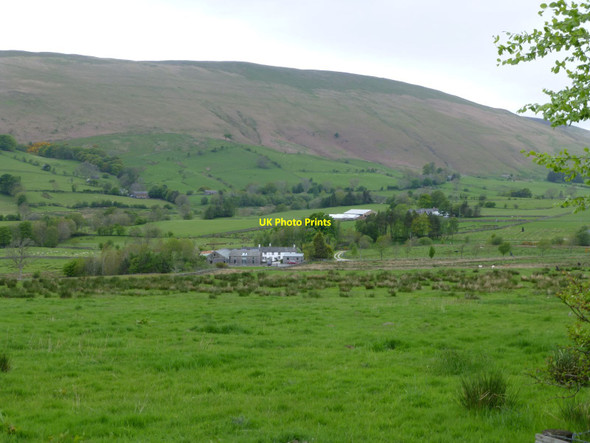 Photo 6"x4" Looking across the valley of the River Glenderamackin Scales\/NY3426 c2016