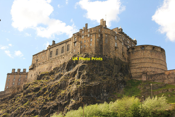 Photo 6"x4" Edinburgh Castle Edinburgh c2016
