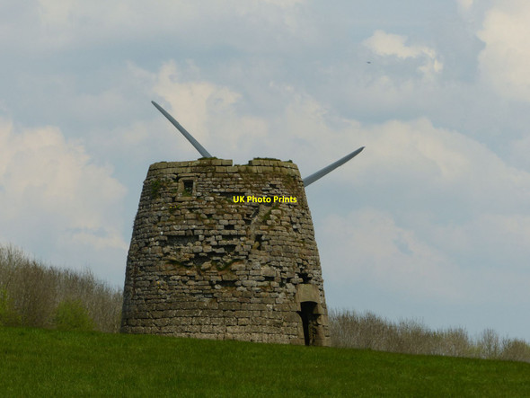 Photo 6"x4" Windmill reborn Carsington c2016