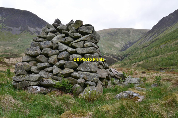 Photo 6"x4" The upper glen from the cairn, Carrifran Carrifran Gans c2016