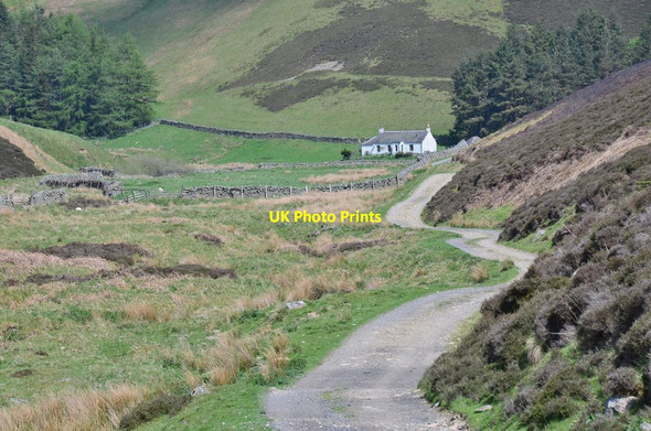Photo 6"x4" Caberstongrains cottage Walkerburn c2016