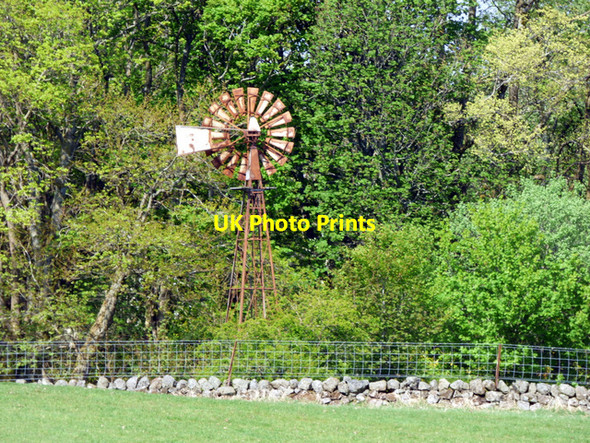 Photo 6"x4" Old windmill near Balrossie Kilmacolm c2016 P1
