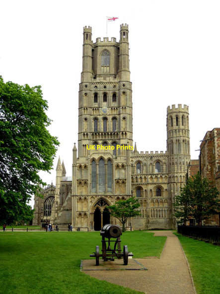 Photo 6"x4" Ely Cathedral Ely\/TL5480 c2016
