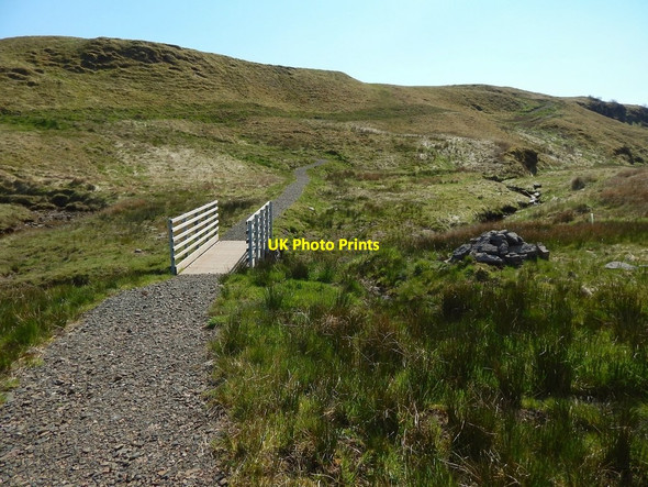 Photo 6"x4" The John Muir Way near Burncrooks Reservoir Duncolm c2016