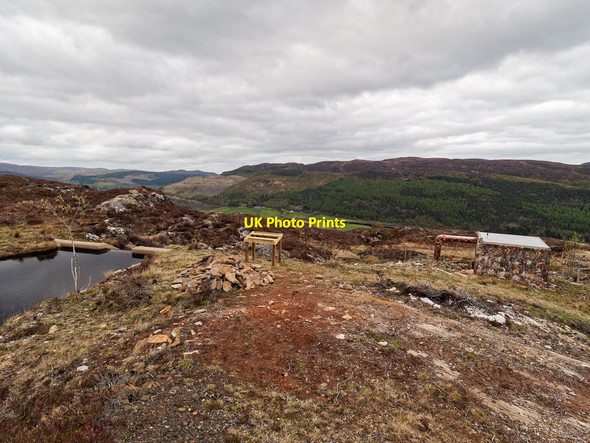 Photo 6"x4" Allt Tighe Cumhaig hydro-electric scheme Struy c2016