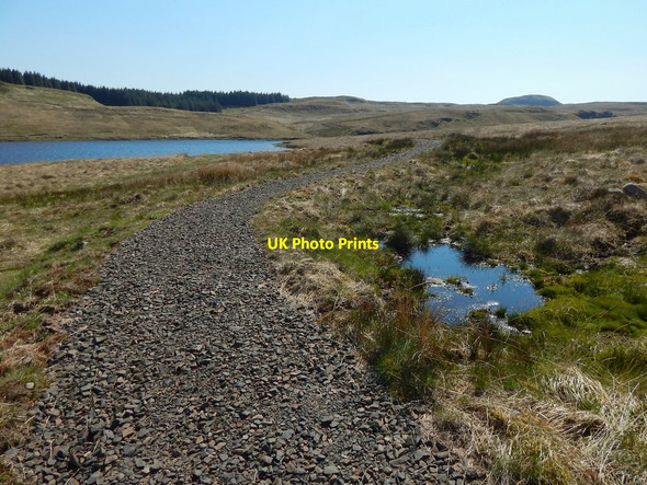 Photo 6"x4" The John Muir Way near Burncrooks Reservoir Burncrooks Reservoir c2016