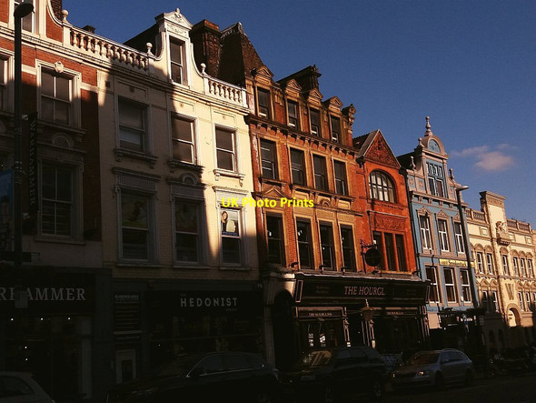 Photo 6"x4" Buildings on the east side of Briggate, Leeds Leeds\/SE3034 c2016