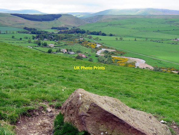 Photo 6"x4" View of Ingram from East Hill Branton\/NU0416 c2016