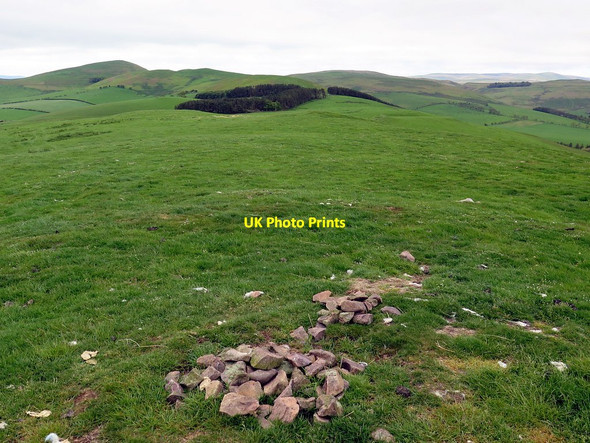 Photo 6"x4" Cairn on East Hill Branton\/NU0416 c2016
