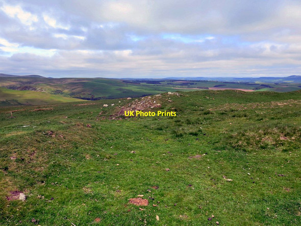 Photo 6"x4" North-west entrance of Wether Hill hillfort Ingram c2016