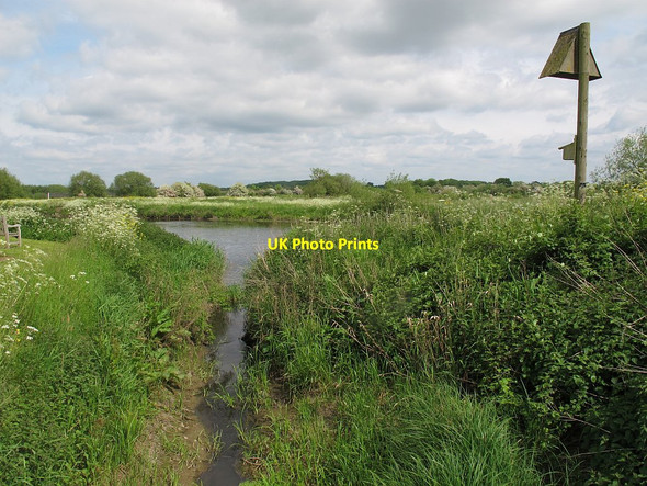 Photo 6"x4" Stream outflow into the Teme Croxall c2016