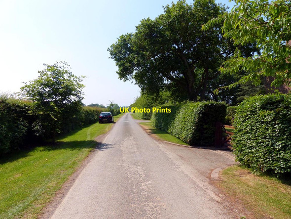 Photo 6"x4" Lane from Hatton House towards Hatton Heath Hatton Heath c2016