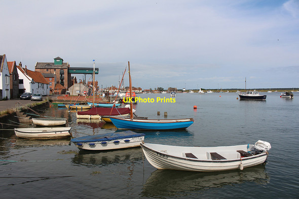 Photo 6"x4" Wells-next-the-Sea Harbour Wells-Next-The-Sea c2015