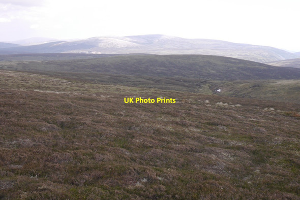 Photo 6"x4" Moorland above Allt na Cloiche Bruach Gharbh Ghaig c2016