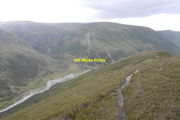 Photo 6"x4" Tolman Caorainn path Meall Odhar Aillig c2016